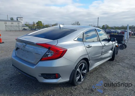2017 Honda Civic Touring из США, поврежденный, VIN 19XFC1F98HE018536